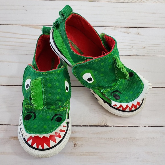 converse alligator shoes